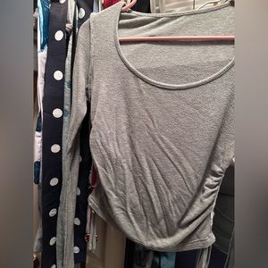 Grey long sleeved shirt size l buy 3/15